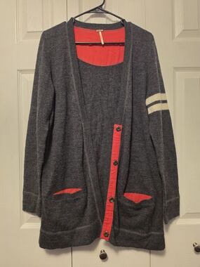 Free People Varsity Cardigan